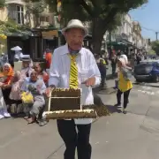 街上卖蜜蜂的人是谁?