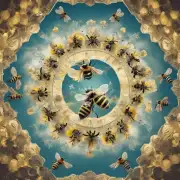 蜜蜂飞在天空与社会现象有何关联?