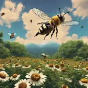 蜜蜂飞在天空和自然的关系是什么?