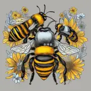 当你画蜜蜂时你会如何处理它们的颜色呢?