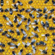 在蜜蜂队列中每个蜜蜂的行动似乎都是非常有秩序的这使得我们可以进一步探索蜜蜂排队的规律是什么?