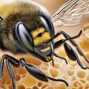 蜜蜂是如何用舌头和嘴部来传递蜡粉的?