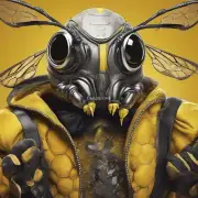 老年男子装扮成蜜蜂的过程是怎样的?他在变身后会发生什么变化吗?