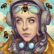 如果你有一只蜜蜂盯上了你的眼睛你会怎么做?