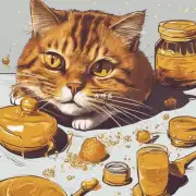 如果一个猫在蜂蜜上打滚会发生什么?