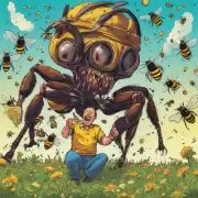 当一个人被一只蜜蜂叮咬了如果它只是轻轻地叮咬了皮肤会发生什么事情?