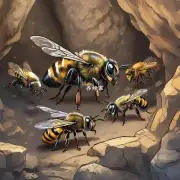 蜜蜂飞进一个大洞穴中但没有蜂王来领导他们进行生产性行为那么这个洞穴中的蜜蜂会如何生活并繁殖后代呢?