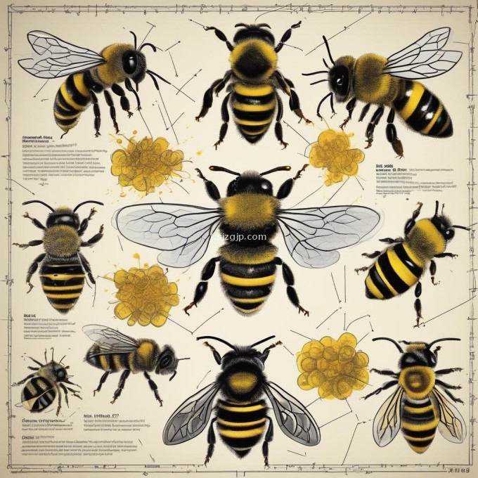蜜蜂怎么来历的挂图中描绘了哪些细节呢?