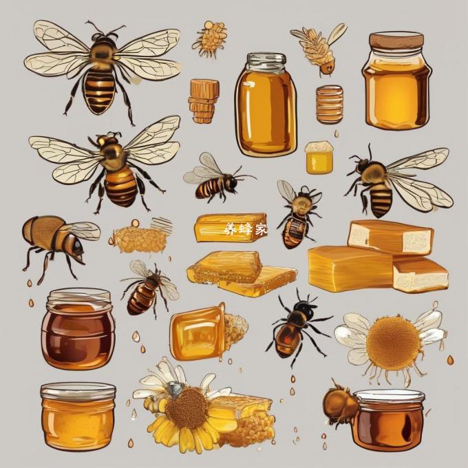 How do bees distinguish between different types of honey?